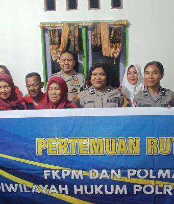 Sat Binmas Polres Nabire Gelar Pertemuan Koordinasi dengan FKPM Kalisemen