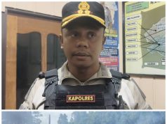 Kapolres Nabire Terjun ke Lokasi Penembakan Lagari II, Evakuasi Korban dari Kobaran Api