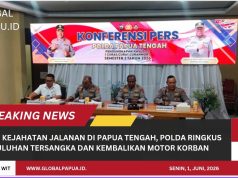 Tekan Kejahatan Jalanan di Papua Tengah, Polda Ringkus Puluhan Tersangka dan Kembalikan Motor Korban