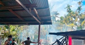 Rumah Warga di Samabusa Ludes Terbakar, Kerugian Ditaksir Rp170 Juta