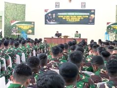 Pangdam XVII/Cenderawasih Tekankan Disiplin, Integritas, dan Profesionalisme Saat Beri Arahan di Korem 173/PVB
