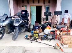 Timsus Polda Papua Tengah Gerebek Sarang Curanmor di Nabire, Barang Bukti Disita dan 2 Terduga Pelaku Kabur