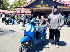 Motor Hilang Sejak 2024 Kembali Ditemukan, Pemilik Motor Apresiasi Kinerja Polres Nabire