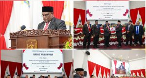 Pemprov Serahkan Raperda Pertanggungjawaban APBD 2025, Gubernur Meki Tekankan Transparansi Anggaran