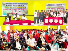 Dinkes Papua Tengah Gelar OJT di Deiyai, Isak Waine : Tingkatkan Surveilans hingga Kampung