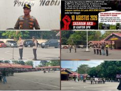 Polres Nabire Siagakan 593 Personel Gabungan Amankan Aksi Penyampaian Aspirasi Masyarakat Simapitowa