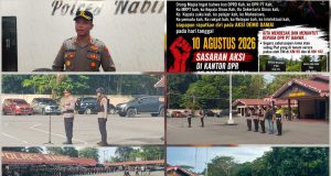 Polres Nabire Siagakan 593 Personel Gabungan Amankan Aksi Penyampaian Aspirasi Masyarakat Simapitowa