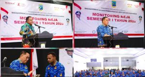 Monitoring Evaluasi APBD Papua Tengah, Gubernur Meki : Minta Percepat Pengadaan Barang dan Jasa
