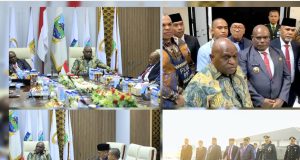 Dialog di Nabire : MenHAM Natalius Pigai Tegaskan Komitmen Kedamaian dan Pembangunan Papua Tengah