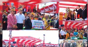 Peringatan HUT Ke-81 RI: Pemprov Papua Tengah dan MenHAM Hadirkan Kado Layanan Kesehatan serta Transportasi Gratis