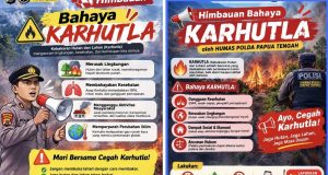 Atasi Karhutla Papua Tengah, Kapolda Jermias : Tekankan Edukasi dan Penegakan Hukum Terukur