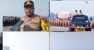 Antisipasi El Niño, Polda Papua Tengah Kerahkan 350 Personel Gabungan Tangani Karhutla
