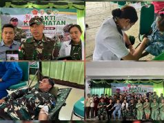 TNI Gelar Bakti Kesehatan di Nabire