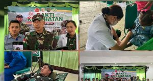 TNI Gelar Bakti Kesehatan di Nabire